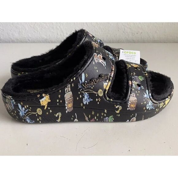 Vera Bradley Crocs Sandals Wizarding‎ World Harry Potter Fur Lined Slides Men 14 main image 6